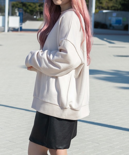 PairPair(ペアペア)の「袖タックプルオーバー(ユニセックス)(スウェット・レディース・イエロー/ブルー/アイボリー・FREE)」の16枚目の写真