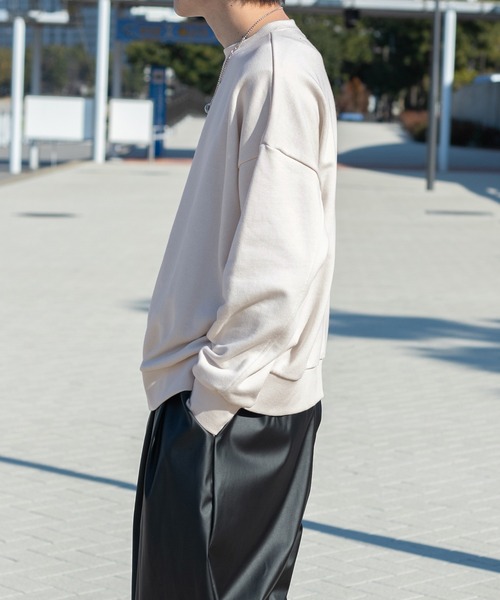 PairPair(ペアペア)の「袖タックプルオーバー(ユニセックス)(スウェット・レディース・イエロー/ブルー/アイボリー・FREE)」の8枚目の写真