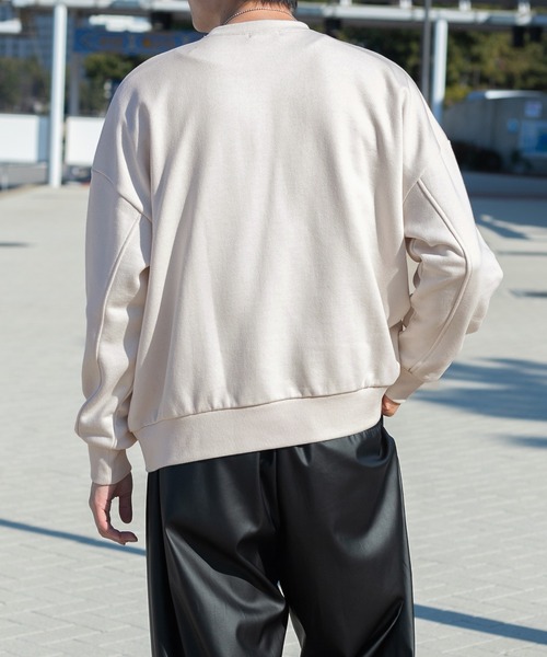 PairPair(ペアペア)の「袖タックプルオーバー(ユニセックス)(スウェット・レディース・イエロー/ブルー/アイボリー・FREE)」の20枚目の写真