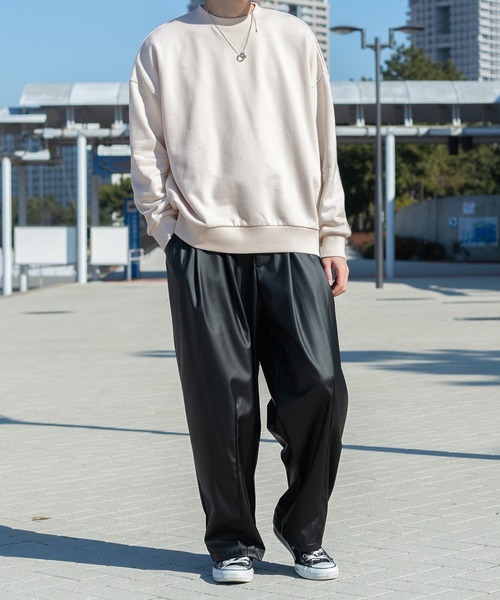 PairPair(ペアペア)の「袖タックプルオーバー(ユニセックス)(スウェット・レディース・イエロー/ブルー/アイボリー・FREE)」の12枚目の写真