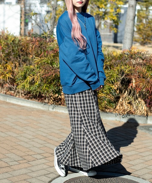 PairPair(ペアペア)の「袖タックプルオーバー(ユニセックス)(スウェット・レディース・イエロー/ブルー/アイボリー・FREE)」の22枚目の写真