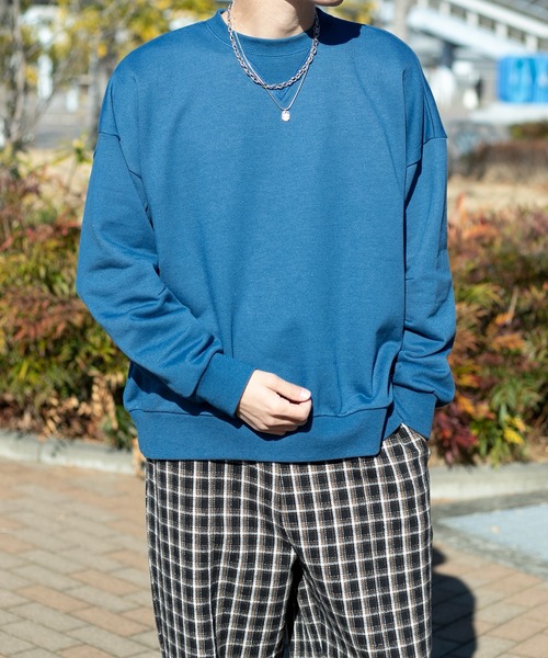 PairPair(ペアペア)の「袖タックプルオーバー(ユニセックス)(スウェット・レディース・イエロー/ブルー/アイボリー・FREE)」の14枚目の写真