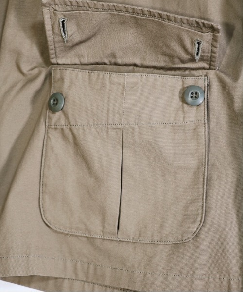 C.E.L.STORE（セルストア）の「MADE IN STANDARD /  メイドインスタンダード FATIGUE CARDIGAN COTTON TYPEWRITER ファティーグカーディガン（ミリタリージャケット・メンズ・ブラック/オリーブ/カーキ・MEDIUM/LARGE）」の20枚目の写真