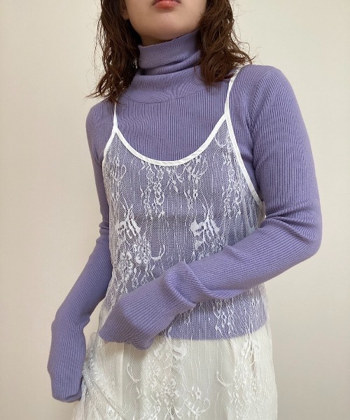 AMAIL（アマイル）の「Fashionabl colorful knit（ニット/セーター・レディース・ピンク/イエロー/ラベンダー・FREE）」の9枚目の写真