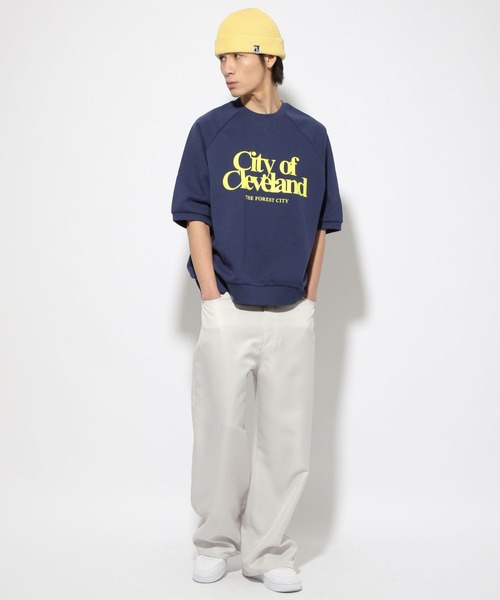 PBLIM(ページボーイリム)の「【PAGEBOYLIM】ハンソデラグランスウェット(Tシャツ/カットソー・レディース・杢グレー/ネイビー・MEDIUM/LARGE)」の10枚目の写真