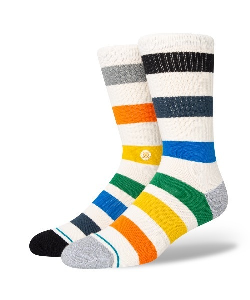 Stance スタンス Amistad メンズボーダーソックス ソックス 靴下 Stance スタンス のファッション通販 Zozotown