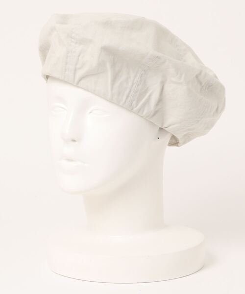 RNA-N(アールエヌエーエヌ)の「E4597 オーバーダイベレー(ハンチング/ベレー帽・レディース・ライトグレー・FREE)」の1枚目の写真