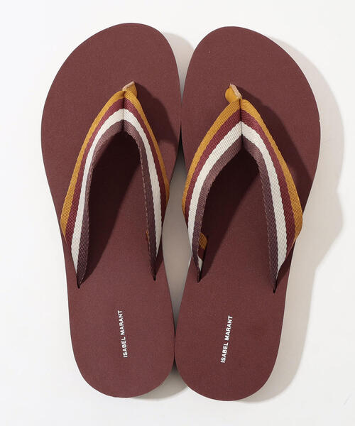 ISABEL MARANT（イザベルマラン）の「ISABEL MARANT TAE ビーチサンダル（サンダル・レディース・グリーン系その他2/レッド系その他2・38/39/36/37）」の9枚目の写真