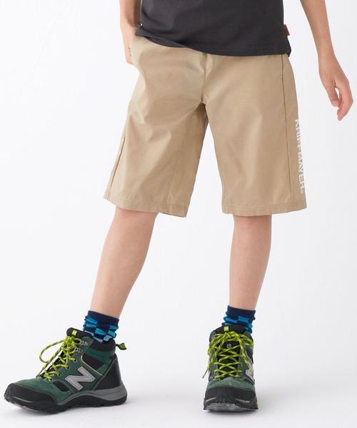 KRIFF MAYER Kid's Collection（クリフメイヤーキッズコレクション）の「さらさらエアーサイドショーツ（その他パンツ・キッズ・チャコール/パープル/ベージュ/レンガ/グリーン・160/150/130/140/170/120）」の3枚目の写真