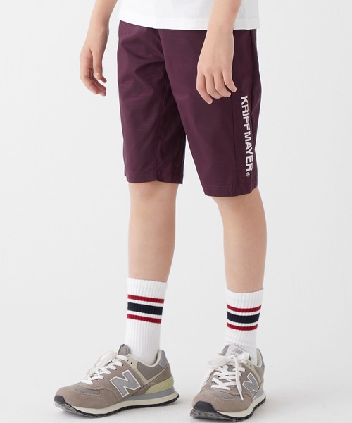KRIFF MAYER Kid's Collection（クリフメイヤーキッズコレクション）の「さらさらエアーサイドショーツ（その他パンツ・キッズ・チャコール/パープル/ベージュ/レンガ/グリーン・160/150/130/140/170/120）」の5枚目の写真