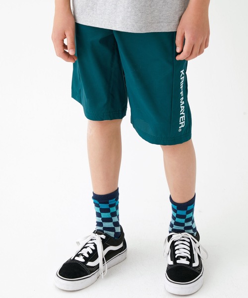 KRIFF MAYER Kid's Collection（クリフメイヤーキッズコレクション）の「さらさらエアーサイドショーツ（その他パンツ・キッズ・チャコール/パープル/ベージュ/レンガ/グリーン・160/150/130/140/170/120）」の4枚目の写真