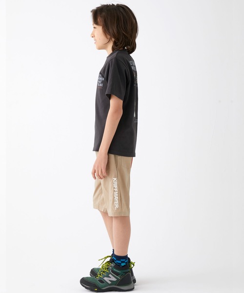 KRIFF MAYER Kid's Collection（クリフメイヤーキッズコレクション）の「さらさらエアーサイドショーツ（その他パンツ・キッズ・チャコール/パープル/ベージュ/レンガ/グリーン・160/150/130/140/170/120）」の8枚目の写真