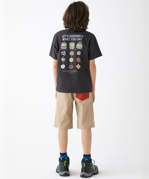 KRIFF MAYER Kid's Collection（クリフメイヤーキッズコレクション）の「さらさらエアーサイドショーツ（その他パンツ・キッズ・チャコール/パープル/ベージュ/レンガ/グリーン・160/150/130/140/170/120）」の9枚目の写真