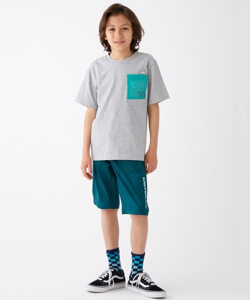 KRIFF MAYER Kid's Collection（クリフメイヤーキッズコレクション）の「さらさらエアーサイドショーツ（その他パンツ・キッズ・チャコール/パープル/ベージュ/レンガ/グリーン・160/150/130/140/170/120）」の10枚目の写真