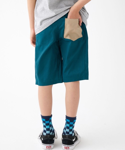KRIFF MAYER Kid's Collection（クリフメイヤーキッズコレクション）の「さらさらエアーサイドショーツ（その他パンツ・キッズ・チャコール/パープル/ベージュ/レンガ/グリーン・160/150/130/140/170/120）」の12枚目の写真