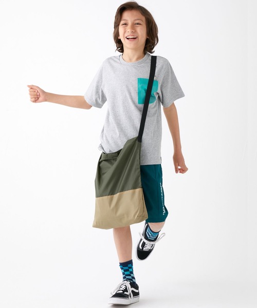 KRIFF MAYER Kid's Collection（クリフメイヤーキッズコレクション）の「さらさらエアーサイドショーツ（その他パンツ・キッズ・チャコール/パープル/ベージュ/レンガ/グリーン・160/150/130/140/170/120）」の14枚目の写真