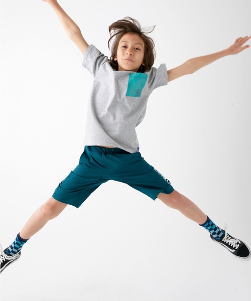 KRIFF MAYER Kid's Collection（クリフメイヤーキッズコレクション）の「さらさらエアーサイドショーツ（その他パンツ・キッズ・チャコール/パープル/ベージュ/レンガ/グリーン・160/150/130/140/170/120）」の15枚目の写真