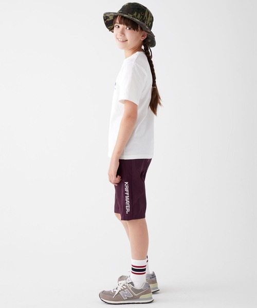 KRIFF MAYER Kid's Collection（クリフメイヤーキッズコレクション）の「さらさらエアーサイドショーツ（その他パンツ・キッズ・チャコール/パープル/ベージュ/レンガ/グリーン・160/150/130/140/170/120）」の18枚目の写真