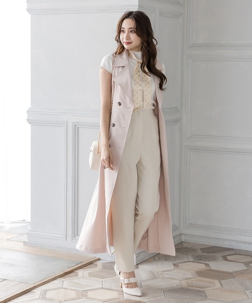 Julia Boutique(ジュリアブティック)の「BBロゴ柄スカーフ/22152(バンダナ/スカーフ・レディース・ブラック/ブラウン/ピンク・ONE)」の9枚目の写真