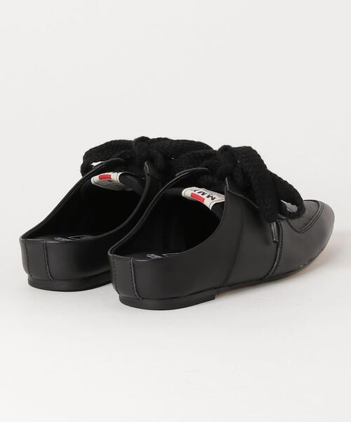 Maison MIHARA YASUHIRO（メゾンミハラヤスヒロ）の「Leather Sneaker Sandal（サンダル・レディース・ブラック/ホワイト/グリーン・39/36/38/37）」の4枚目の写真