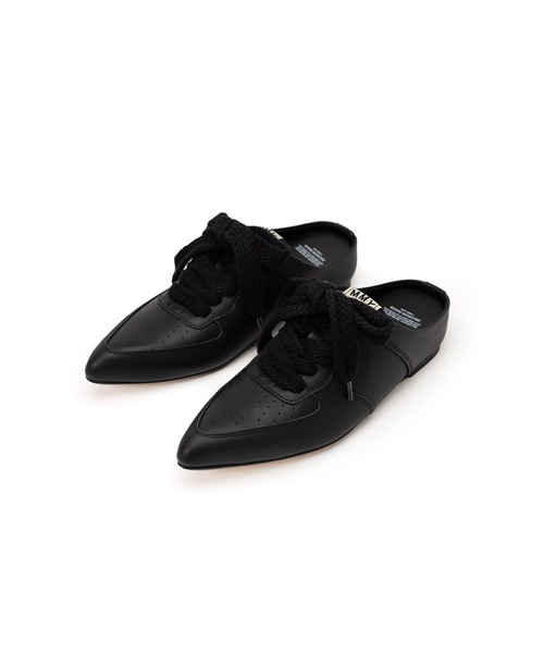 Maison MIHARA YASUHIRO（メゾンミハラヤスヒロ）の「Leather Sneaker Sandal（サンダル・レディース・ブラック/ホワイト/グリーン・39/36/38/37）」の2枚目の写真