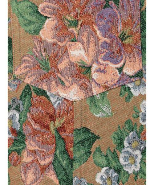 merry jenny(メリージェニー)の「flowerジャガードジャンスカ(ジャンパースカート・レディース・ブラウン/ベージュ・FREE)」の7枚目の写真