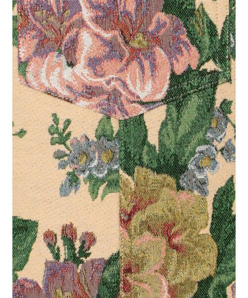 merry jenny(メリージェニー)の「flowerジャガードジャンスカ(ジャンパースカート・レディース・ブラウン/ベージュ・FREE)」の21枚目の写真