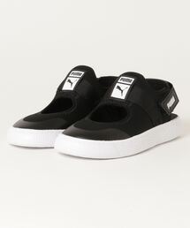 PUMA | PUMA プーマ 17-21LIGHT-FLEX SUMMER PS ライトフレックス サマー PS 383191 01BLK/WHT(サンダル)