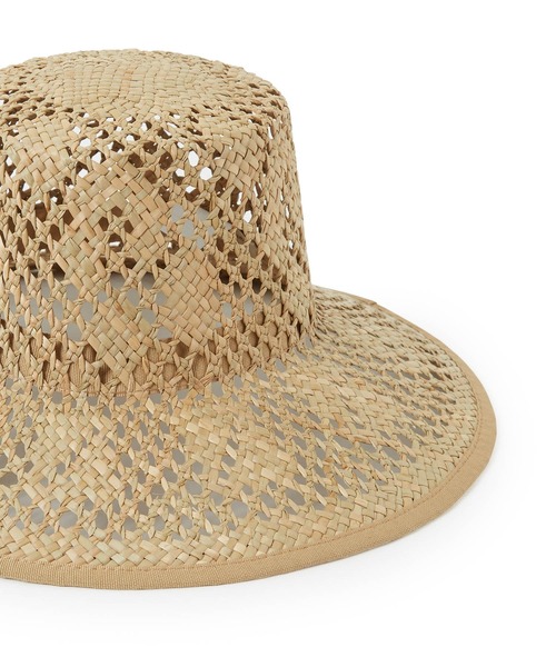 Santelli Francesca(サンテッリフランチェスカ)の「【Santelli Francesca(サンテッリフランチェスカ)】STRAW HAT(ハット・レディース・ベージュ・FREE)」の6枚目の写真