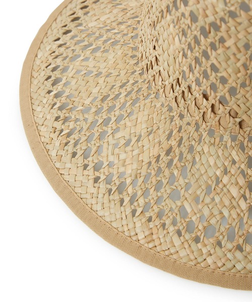Santelli Francesca(サンテッリフランチェスカ)の「【Santelli Francesca(サンテッリフランチェスカ)】STRAW HAT(ハット・レディース・ベージュ・FREE)」の5枚目の写真