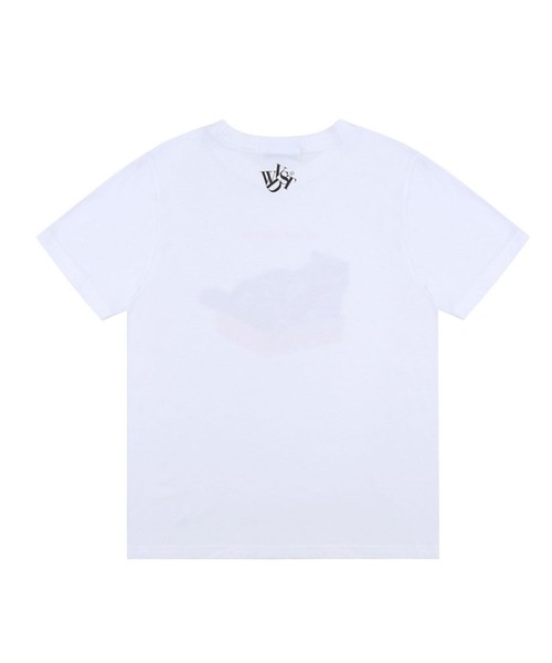 WONDER VISITOR(ワンダービジター)の「WONDER VISITOR/BoxCat T 2276918(Tシャツ/カットソー・レディース・ホワイト/ライトグレー・FREE)」の4枚目の写真