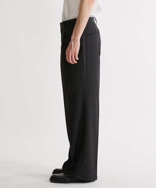 UNITED TOKYO（ユナイテッドトウキョウ）の「シャンブレーワイドフレアパンツ（スラックス・メンズ・グレー/ブラック・1/2/3）」の5枚目の写真