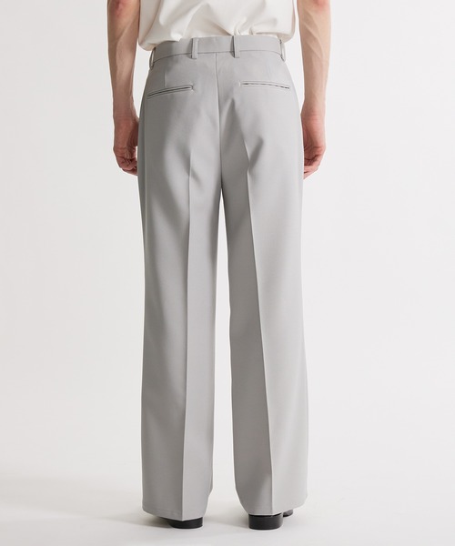 UNITED TOKYO（ユナイテッドトウキョウ）の「シャンブレーワイドフレアパンツ（スラックス・メンズ・グレー/ブラック・1/2/3）」の14枚目の写真