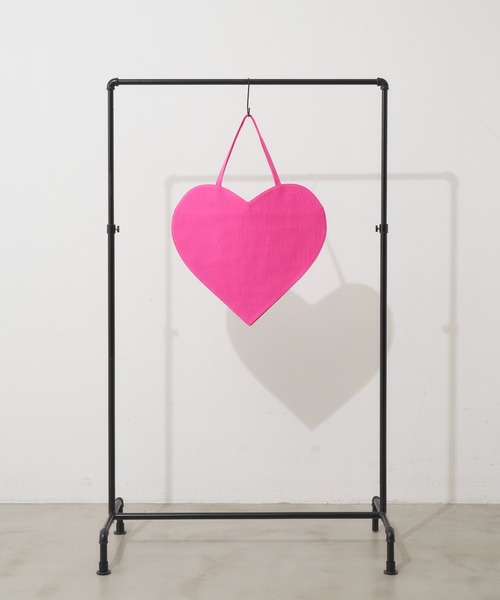 MERLOT(メルロー)の「ビッグハートBAG/オタ活トート(トートバッグ・レディース・ホワイト/ブラック/パープル/レッド/ピンク/イエロー/オレンジ/ブルー/グリーン・FREE)」の7枚目の写真