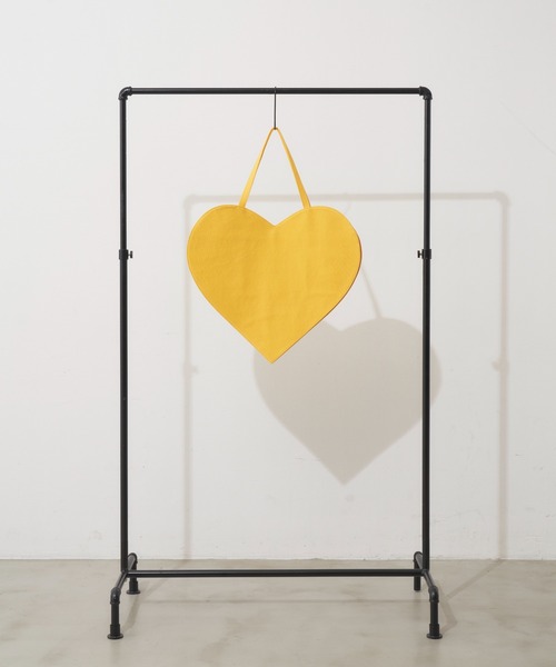 MERLOT(メルロー)の「ビッグハートBAG/オタ活トート(トートバッグ・レディース・ホワイト/ブラック/パープル/レッド/ピンク/イエロー/オレンジ/ブルー/グリーン・FREE)」の6枚目の写真