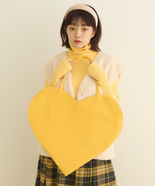 MERLOT（メルロー）の「ビッグハートBAG/オタ活トート（トートバッグ