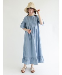 Samansa Mos2 | ドビー切替レースワンピース(ワンピース)