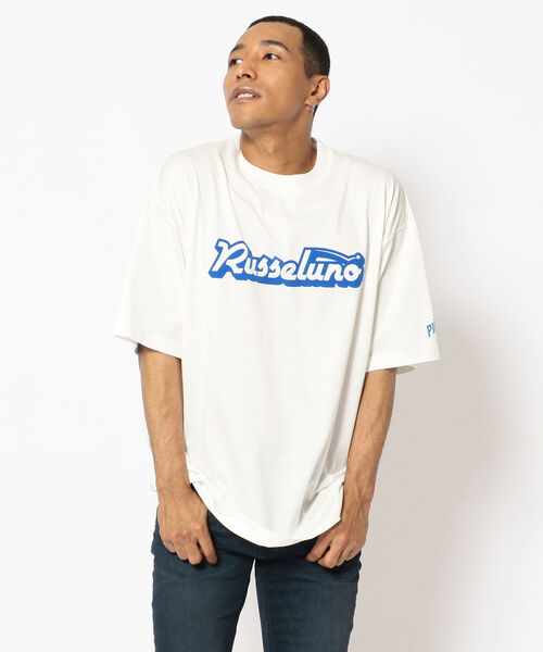 ROYAL FLASH（ロイヤルフラッシュ）の「RUSSELUNO/ラッセルノ/CC TEE russeluno（Tシャツ/カットソー・メンズ・ホワイト/ブラック・4/6/5/7）」の4枚目の写真
