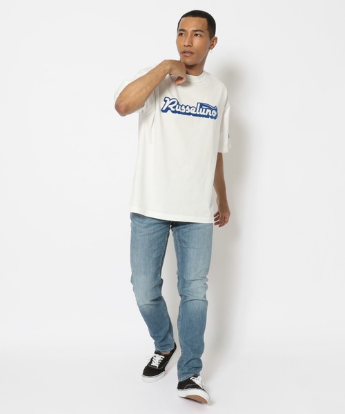 ROYAL FLASH（ロイヤルフラッシュ）の「RUSSELUNO/ラッセルノ/CC TEE russeluno（Tシャツ/カットソー・メンズ・ホワイト/ブラック・4/6/5/7）」の16枚目の写真