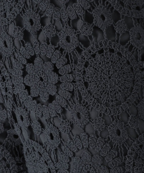 niko and...（ニコアンド）の「かぎ針風レースパンツ（その他パンツ・レディース・ブラック/アイボリー・LARGE/MEDIUM）」の11枚目の写真