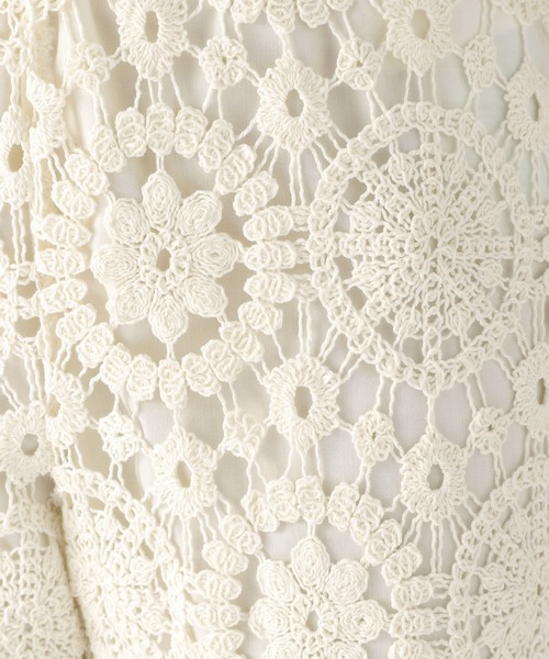 niko and...（ニコアンド）の「かぎ針風レースパンツ（その他パンツ・レディース・ブラック/アイボリー・LARGE/MEDIUM）」の12枚目の写真