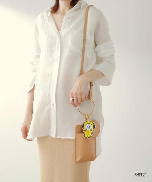 BT21（ビーティーイシビル）の「BT21/チャームバッグ（ショルダーバッグ・レディース・ブラック系その他/ベージュ系その他/ホワイト系その他2/ホワイト系その他/ホワイト/ブラック/ベージュ・FREE）」の19枚目の写真