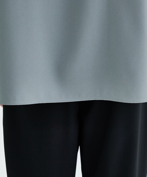 CULLNI（クルニ）の「STUDIOUS別注 SHORT SLEEVE ZIP SH（シャツ/ブラウス・メンズ・ブラック/グリーン/ライトブルーグレー・1/2）」の10枚目の写真