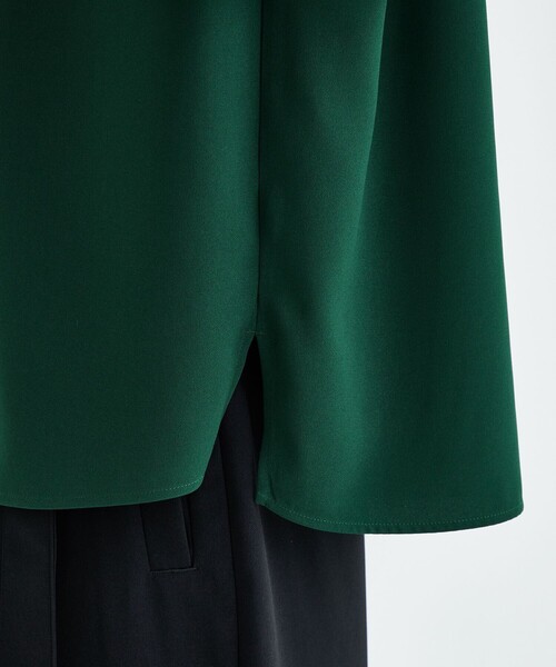 CULLNI（クルニ）の「STUDIOUS別注 SHORT SLEEVE ZIP SH（シャツ/ブラウス・メンズ・ブラック/グリーン/ライトブルーグレー・1/2）」の19枚目の写真