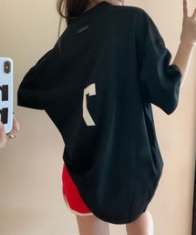 7ナンバリングバックプリントロゴ大人ハンサムTシャツ【ZOZOTOWN限定】