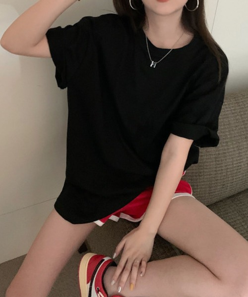 meJane(ミージェーン)の「7ナンバリングバックプリントロゴ大人ハンサムTシャツ【ZOZOTOWN限定】(Tシャツ/カットソー・レディース・ホワイト/ブラック/グレイッシュベージュ・FREE)」の14枚目の写真