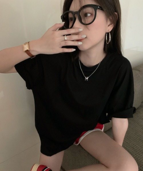 meJane(ミージェーン)の「7ナンバリングバックプリントロゴ大人ハンサムTシャツ【ZOZOTOWN限定】(Tシャツ/カットソー・レディース・ホワイト/ブラック/グレイッシュベージュ・FREE)」の16枚目の写真