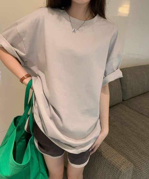 meJane(ミージェーン)の「7ナンバリングバックプリントロゴ大人ハンサムTシャツ【ZOZOTOWN限定】(Tシャツ/カットソー・レディース・ホワイト/ブラック/グレイッシュベージュ・FREE)」の11枚目の写真