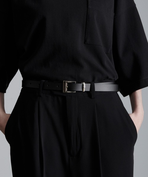 Loose/ルース（ルース）の「メタルチェーン レザーベルト（ベルト・メンズ・ブラック・FREE）」の9枚目の写真