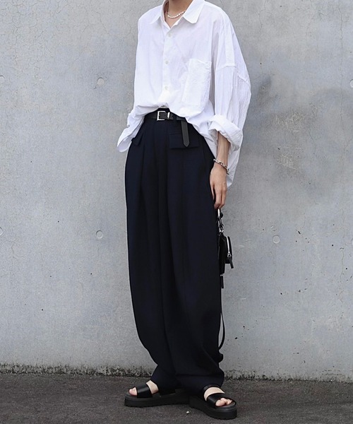 Loose/ルース（ルース）の「メタルチェーン レザーベルト（ベルト・メンズ・ブラック・FREE）」の20枚目の写真